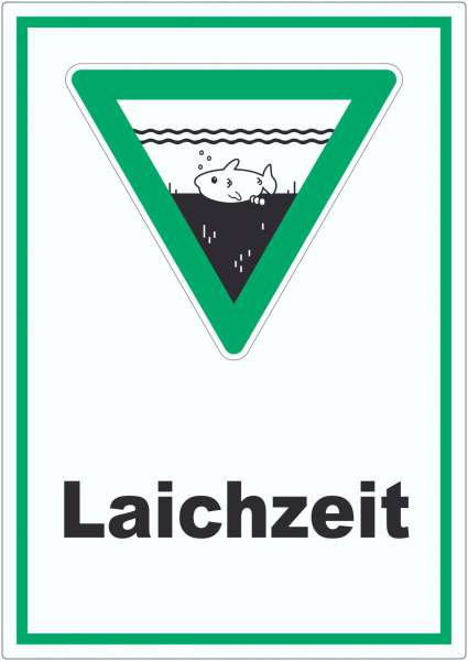 Laichzeit Aufkleber