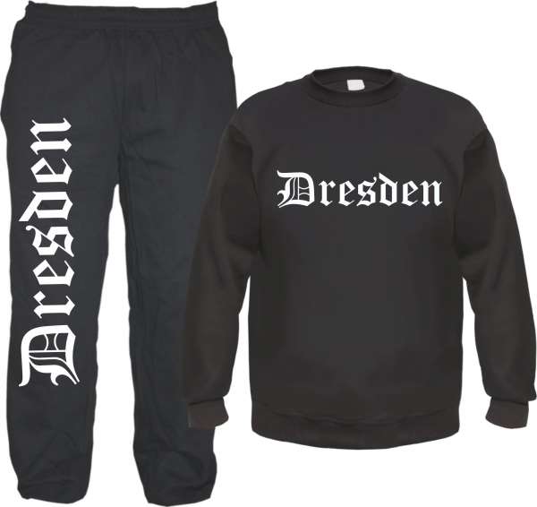 Dresden Jogginghose und Sweat im Set - Jogginganzug