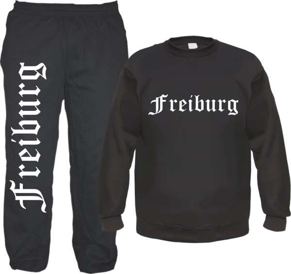 Freiburg Jogginghose und Sweat im Set - Jogginganzug